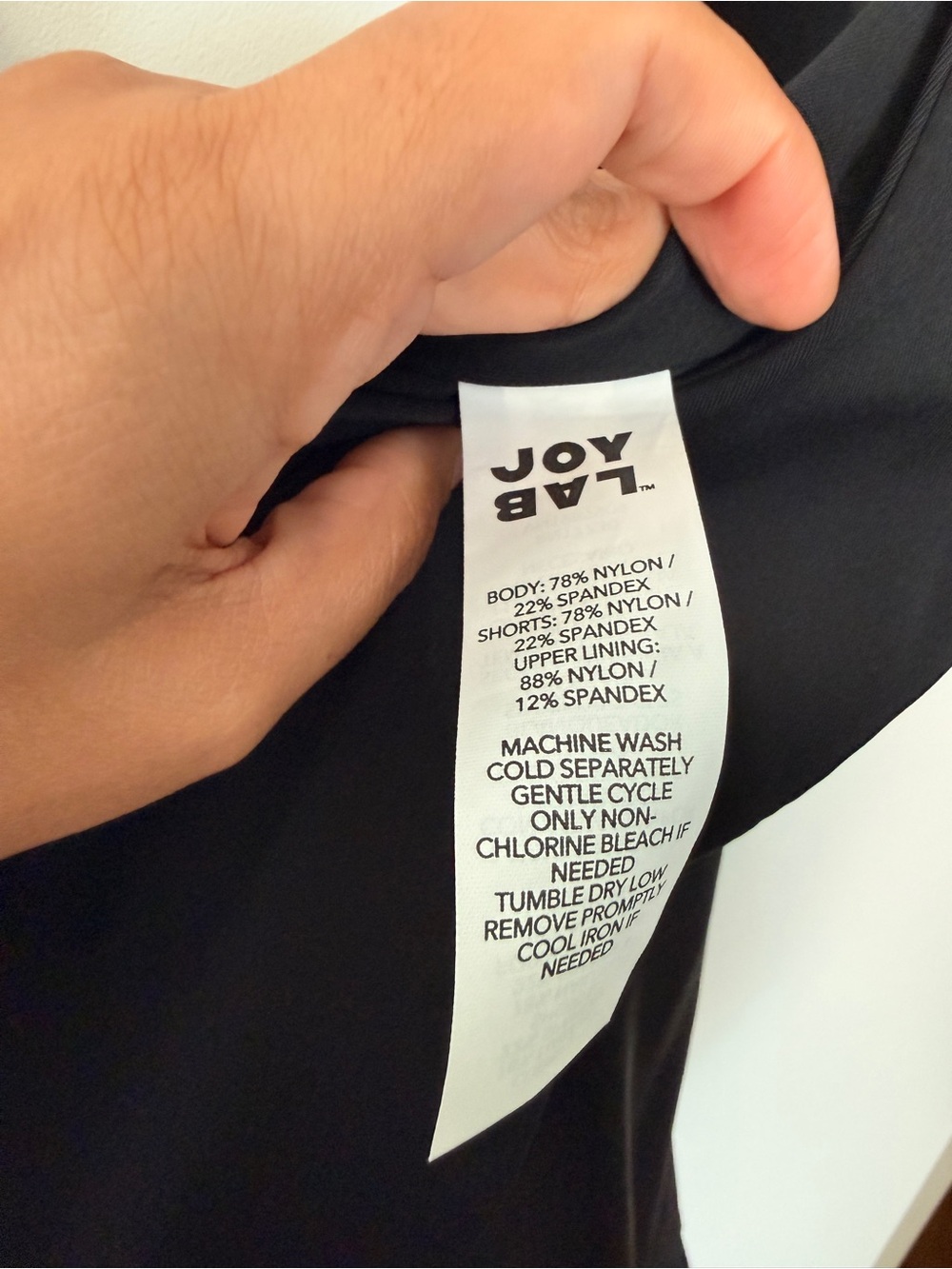 JoyLab Black Active Ruffle Dress - Picture 5 of 5
